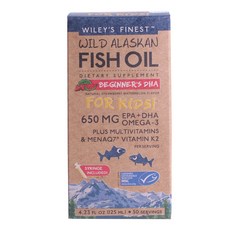 Wiley's Finest 魚油初級DHA兒童用, 1個, 125ml