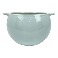 雙耳圓型盅 L, 1個, 藍色