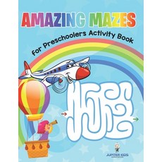 (英文圖書)Amazing Mazes for Preschoolers Activity Book 平裝版, Jupiter Kids, 英文