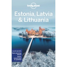 Lonely Planet Estonia Latvia & Lithuania 平裝版, 英文