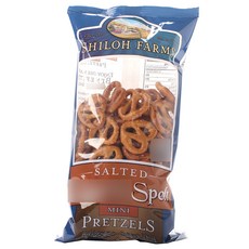 SHILOH FARMS 迷你鹽漬椒鹽捲餅, 1包, 198g