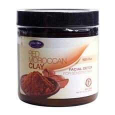 Life-flo Health 摩洛哥礦物黏土面膜粉, 354克, 1個