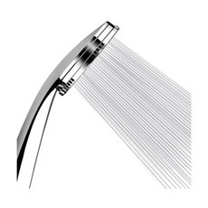 輕薄美型嫩膚SPA按摩增壓蓮蓬頭, 原色, 2個