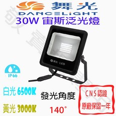 舞光 30W 宙斯 泛光燈 防水防塵 IP66 全電壓 投光燈 投射燈 羽球 棒球 戶外室內照明