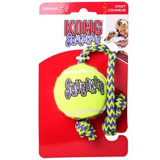 KONG 網球造型狗狗發聲玩具 M號, 1個, 黃色的