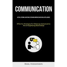 (英文圖書) Communication: Active Listening And Public Speaking Improved And Social Intelligence (Effect... 平裝版, Jenson Butlers, 英文