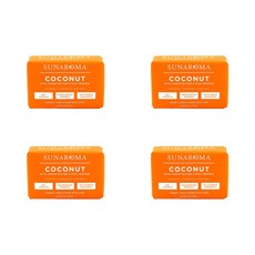 SUNAROMA 椰子油香皂, 226g, 4個