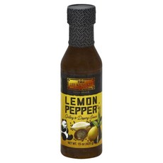 李錦記 熊貓牌檸檬辣椒燒烤蘸醬, 1個, 425克