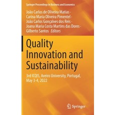 (英文圖書) Quality Innovation and Sustainability: 3rd Icqis Aveiro University Portugal May 3-4 2022 精裝版, Springer, 英文
