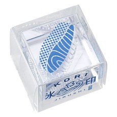 KING JIM HITOTOKI 冰塊水晶印章 鮭魚 22mm, 1個, 不適用