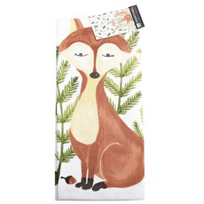 now DESIGNS 圖案印花棉質廚房毛巾, 1個, 弗雷迪福克斯