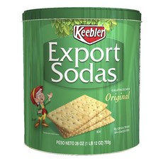Keebler 原味蘇打餅乾, 1罐, 793g