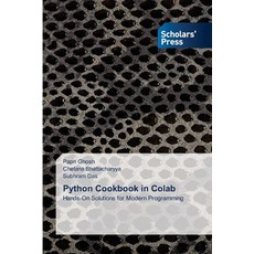 (英文圖書) Python Cookbook in Colab 平裝版, Scholars' Press, 英文