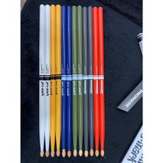 PROMARK TX5AW彩色鼓棒 六色 5A 美國胡桃木 - 魔立樂器高雄, 紅色