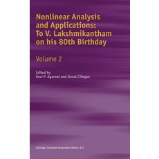 (英文圖書) Nonlinear Analysis and Applications: To V. Lakshmikantham on His 80th Birthday 精裝版, Springer, 英文