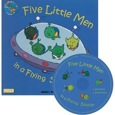 (英文圖書)Five Little Men in a Flying Saucer [With CD (Audio)] 平裝版, Child's Play International, 英文