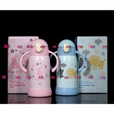 ZOJIRUSHI象印 SQ-DA30E 兒童吸管保冷瓶 320ml 幼兒學習水壺 不鏽鋼保溫瓶, 粉色