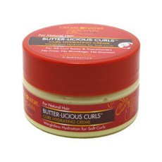 CREME OF NATURE 摩洛哥堅果油捲髮專用保濕護髮霜, 1個, 212ml