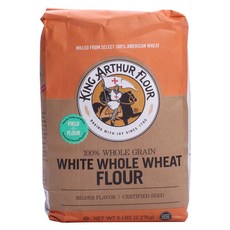 King Arthur 全麥白麵粉, 1包, 2.27kg