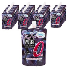 ORIHIRO 零卡蒟蒻果凍飲 巨峰葡萄口味, 24個