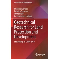 (英文圖書) Geotechnical Research for Land Protection and Development: Proceedings of Cnrig 2019 精裝版, Springer, 英文