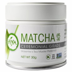 Aiya America 罐裝抹茶粉, 1個, 30克
