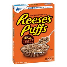 General Mills Reese's Puffs穀物脆球, 1盒, 326g