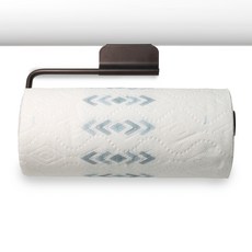 Spectrum Euro 櫥櫃廚房毛巾架 15.2 cm H x 30.5 W x 5.1 cm D, 1個, 青銅