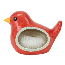 BOSTON WAREHOUSE 跳蚤市場鳥類skrubi持有人scrubi scrubbor scrubborn sharp, 1個, 混色