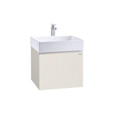 凱撒 Caesar LF5257 LF5259 瓷盆臉盆浴櫃組，防潮耐用，多尺寸可選，簡約設計, 純白