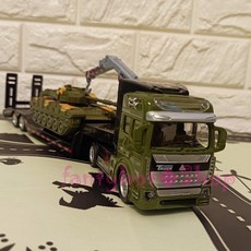 陸軍坦克運輸車模型 1:50 (Tank Transporter), 1個