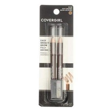COVERGIRL 眉筆+專用削鉛筆機 1.7g, 軟棕, 2件