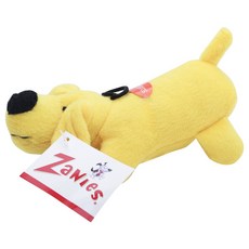 ZaNies 小狗造型毛絨玩具, 1個, 陽光黃