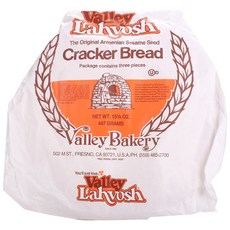 Valley Lahvosh 美式芝麻脆餅 原味, 1入, 447g