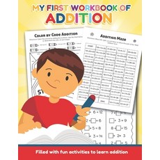 (英文圖書)My First Workbook of Addition Filled with fun activities to learn addition: Over... 平裝版, Independently Published, 英文