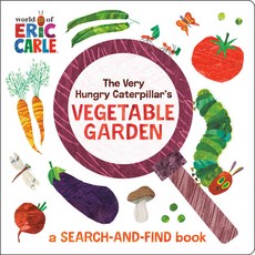 (英文圖書)The Very Hungry Caterpillar's Vegetable Garden: A Search-And-Find Book Board Books, World of Eric Carle, 英文, 硬頁書