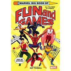 (英文圖書) Marvel Big Book of Fun and Games 平裝版, Abrams Books for Young Readers, 英文