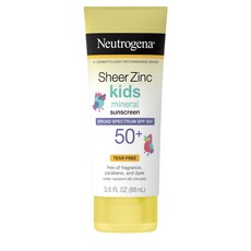 Neutrogena 露得清 兒童防水乳木果礦物防曬霜 SPF50+, 1瓶, 88ml