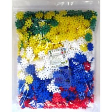 旭陽教育用品社 U.S.L遊思樂益智教具系列 小圓花片/小雪花片(1400PCS裝)台灣製安全玩具, 詳見包裝