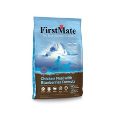 第一饗宴 FirstMate 無穀雞肉藍莓配方狗飼料 小顆粒 成犬 全犬 1.8kg/2.3kg/5.44kg, 詳見包裝, 詳見包裝, 詳見包裝, 5.44kg