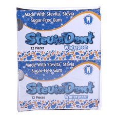 Stevia 無糖口香糖, 24入, 1.25g