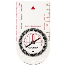 SUUNTO A-10 新罕布什爾州指南針, 1個, 透明+紅+黑