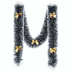 聖誕裝飾毛條彩帶 雪花毛條 拉花 派對活動 居家 商場 店面 佈置裝飾 掛飾 耶誕節, 金, 1個