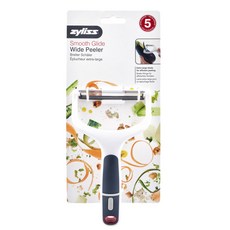 zyliss 順滑寬削皮器 19*8cm, 1個, 白+灰
