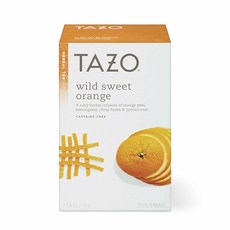 TAZO 狂野甜橙花草茶, 2.25g, 20入, 1個
