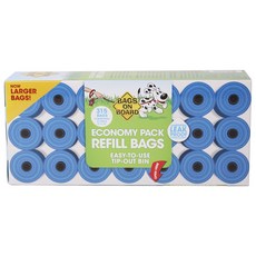 Bags On Board 寵物用清潔袋補充裝 經濟型, 315入, 1入