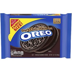 OREO 奧利奧 夾心餅乾 黑巧克力口味, 1組, 482g