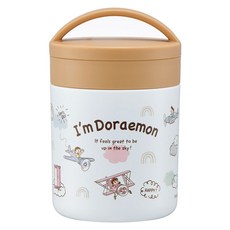 Skater 保溫保冷Delica水壺, 1個, 300ml, 我是哆啦A夢