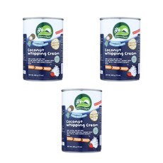 Nature's Charm 素食椰子鮮奶油, 3個, 400ml
