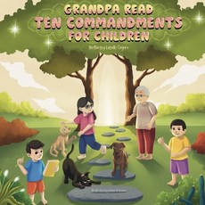 (英文圖書) Grandpa Read Ten Commandments For Children: Ten Commandments 平裝版, Independently Published, 英文